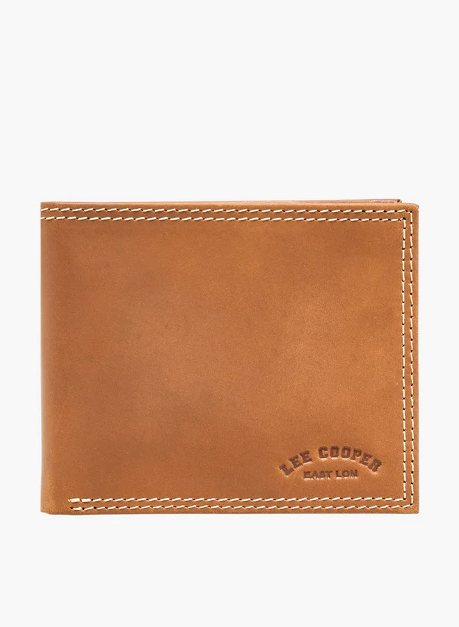 Lee Cooper Men Bi-Fold Leather Wallet